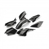 Set plastik YCF Lite/Start 14-18, Pilot/SM 14-15, Factory 14-15 črne barve